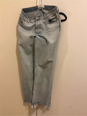 We The Free Light Blue Straight Leg Jeans
